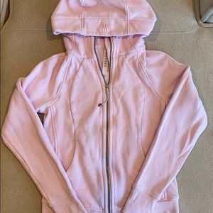 Pink Lululemon Scuba hoodie